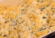 Aprenda a fazer um delicioso Talharim com Gorgonzola e Azeitonas