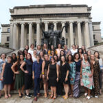 Turma do Columbia Women's Leadership Network in Brazil no Campus da Universidade de Columbia, em Nova York / Foto: divulgação