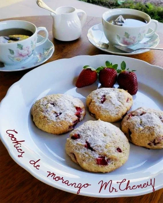cookie de morango